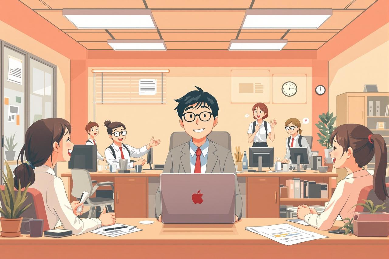 ai漫剧 - 职场生存指南（搞笑版）